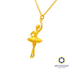 Arthesdam Jewellery 916 Gold Graceful Ballerina Necklace