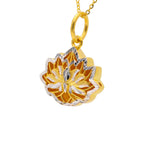 Arthesdam Jewellery 916 Gold Fortune Lotus Pendant