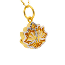 Load image into Gallery viewer, Arthesdam Jewellery 916 Gold Fortune Lotus Pendant
