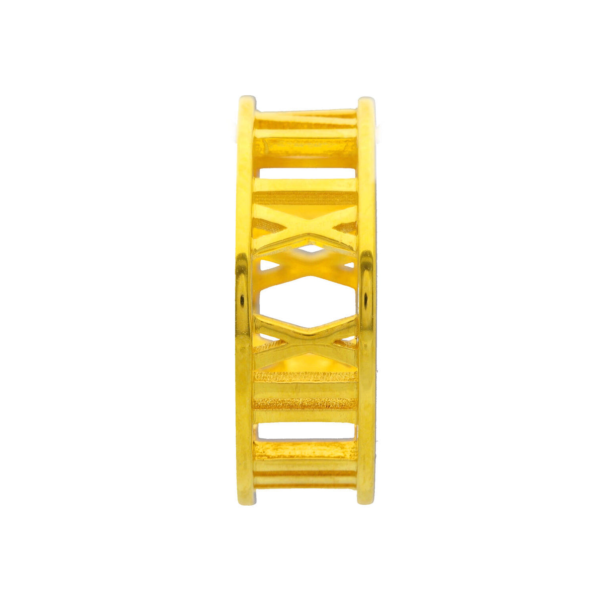 Arthesdam Jewellery 916 Gold Classic Thick Roman Ring