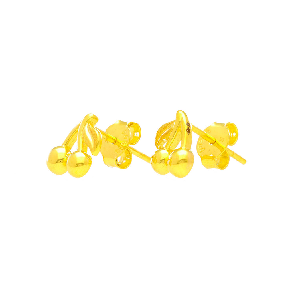 Arthesdam Jewellery 916 Gold Cheery Cherry Earrings