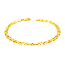 Load image into Gallery viewer, Arthesdam Jewellery 916 Gold Chunky Link Chain Bracelet
