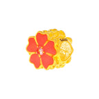 Arthesdam Jewellery 916 Gold Pink Sakura Flower Charm