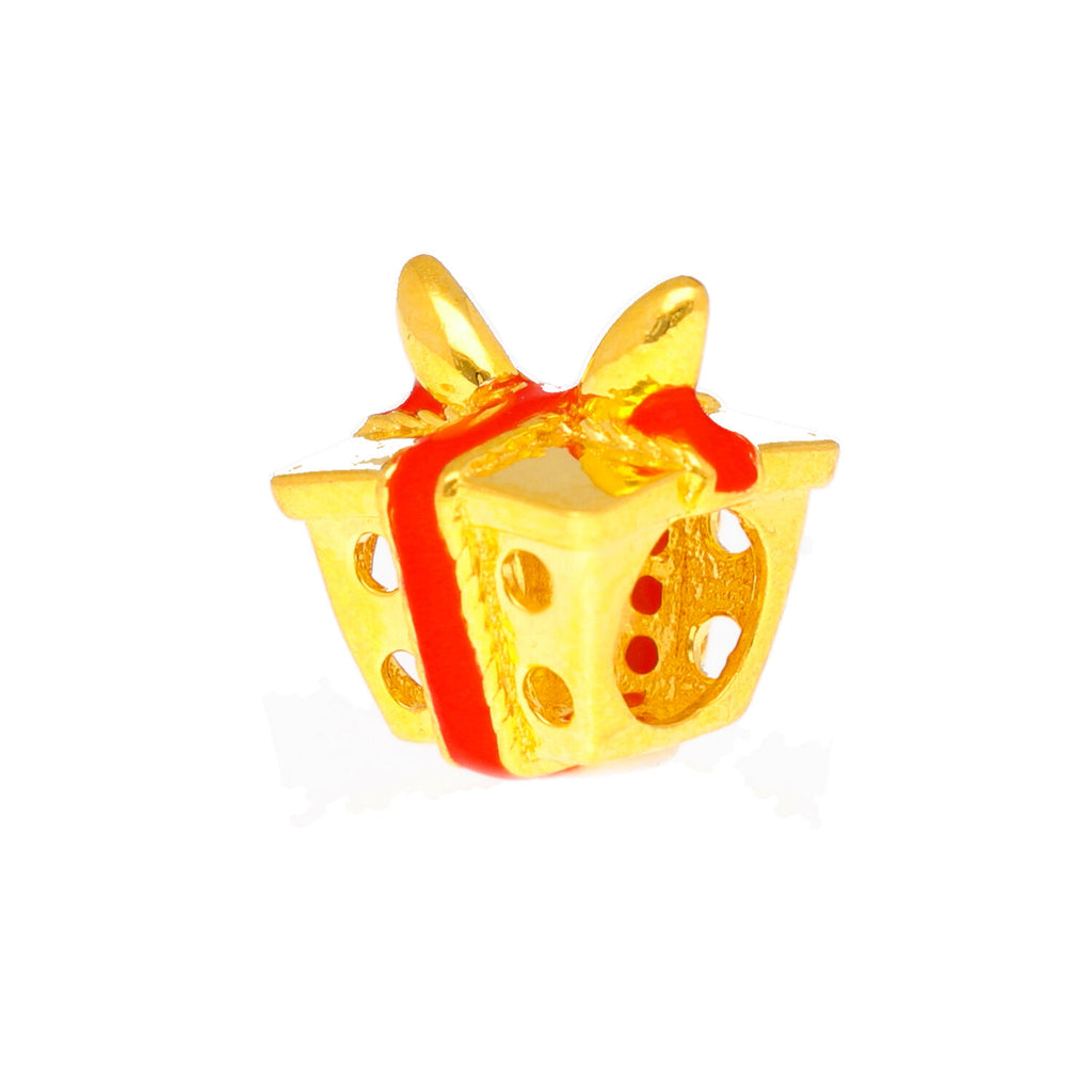 Arthesdam Jewellery 916 Gold Present Gift Box Charm