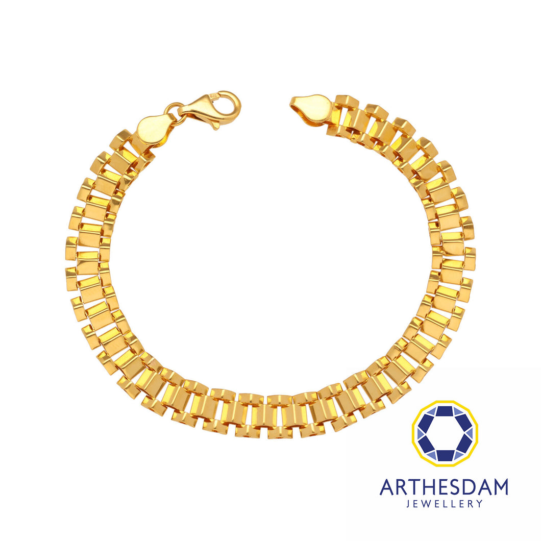 Arthesdam Jewellery 916 Gold Jubilee Band Bracelet