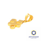 Arthesdam Jewellery 916 Gold Puzzle Pendant