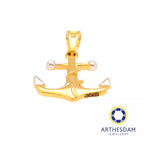 Arthesdam Jewellery 916 Gold Classic Anchor Pendant