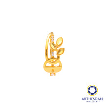 Load image into Gallery viewer, Arthesdam Jewellery 916 Gold Lock Leaf Ring
