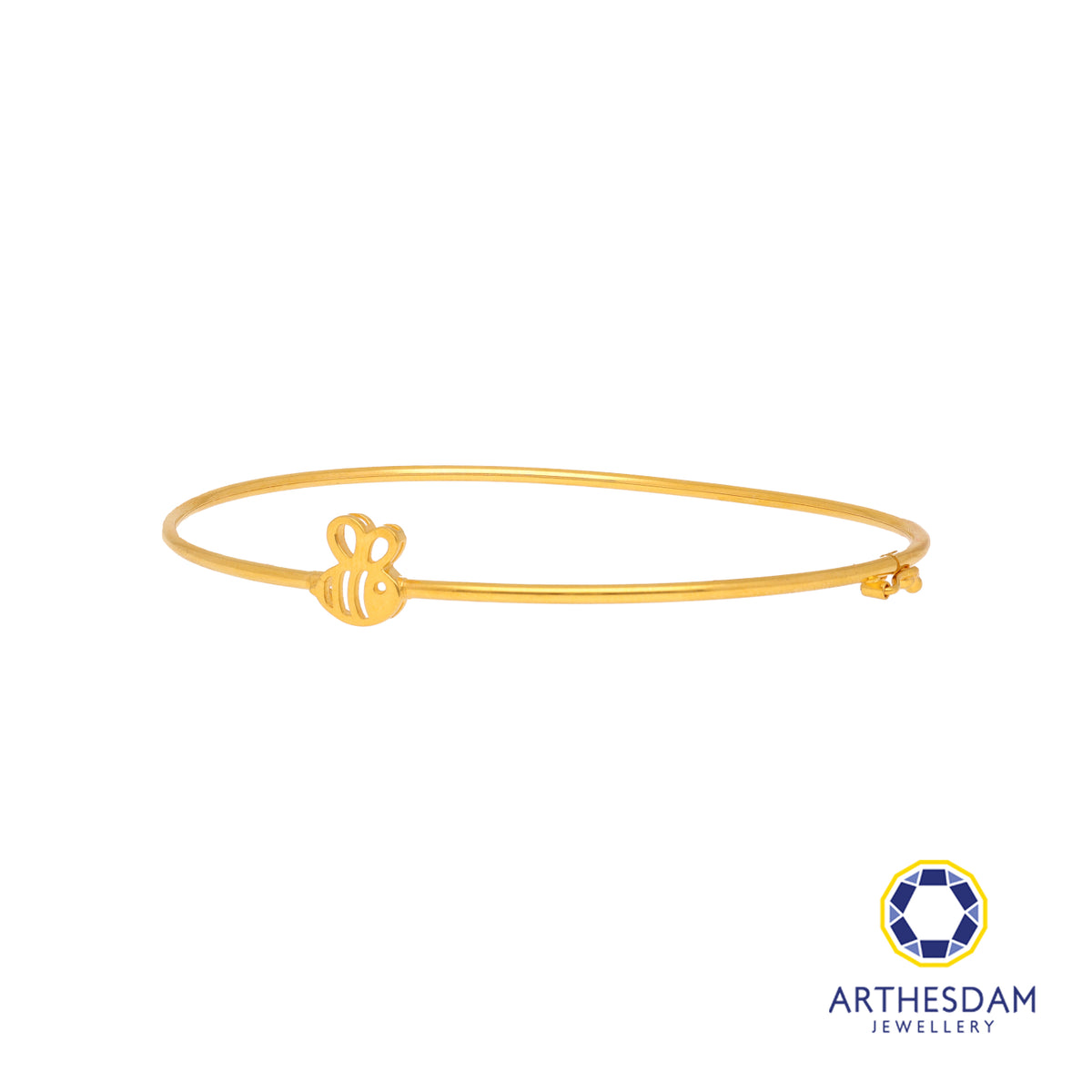 Arthesdam Jewellery 916 Gold Bee Bangle