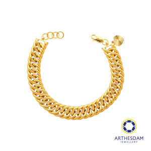 Arthesdam Jewellery 916 Gold Classic Coco Bracelet