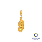 Arthesdam Jewellery 916 Gold Lucky Peanut Charm