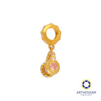 Arthesdam Jewellery 916 Gold Headphone Charm