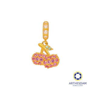 Arthesdam Jewellery 916 Gold Cherry Charm