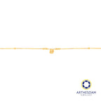 Arthesdam Jewellery 916 Gold Dangle Bell Bracelet