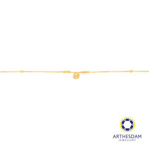 Arthesdam Jewellery 916 Gold Dangle Bell Bracelet