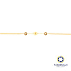 Arthesdam Jewellery 916 Gold Roman Barrel Bracelet