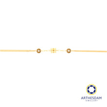 Load image into Gallery viewer, Arthesdam Jewellery 916 Gold Roman Barrel Bracelet
