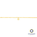 Arthesdam Jewellery 916 Gold Round Fu Blessing Bracelet