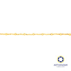 Arthesdam Jewellery 916 Gold Sparkling Ball Beads Bracelet
