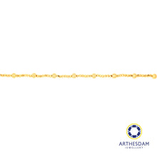 Load image into Gallery viewer, Arthesdam Jewellery 916 Gold Sparkling Ball Beads Bracelet
