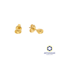 Arthesdam Jewellery 916 Gold Mini Ingot Earring