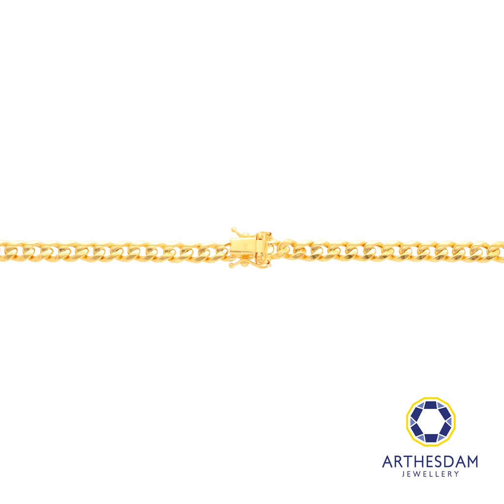 Arthesdam Jewellery 916 Gold Classic Cowboy Chain