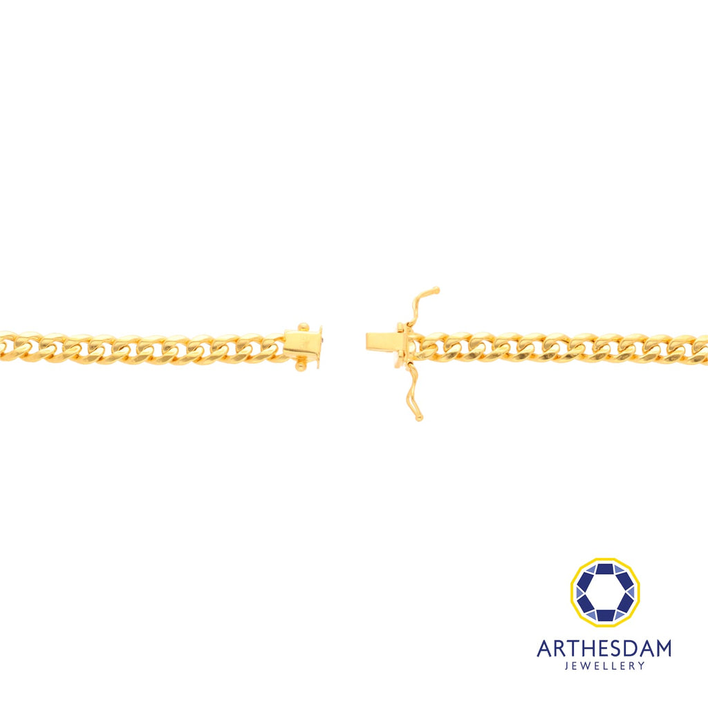 Arthesdam Jewellery 916 Gold Classic Cowboy Chain