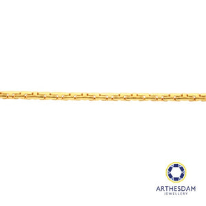 Arthesdam Jewellery 916 Gold Fancy Thick Puzzle Bracelet