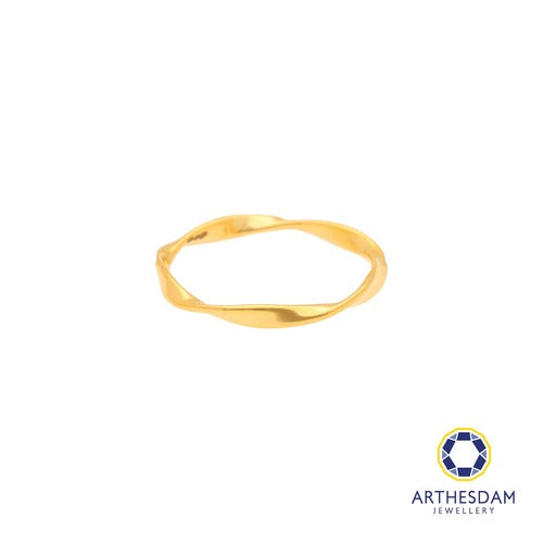 Arthesdam Jewellery 916 Gold Wavy Twist Ring