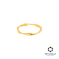 Arthesdam Jewellery 916 Gold Wavy Twist Ring