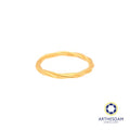 Arthesdam Jewellery 916 Gold Double Twist Ring