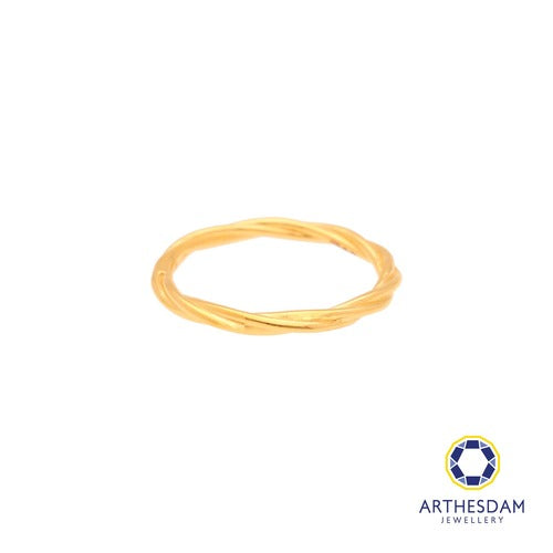 Arthesdam Jewellery 916 Gold Double Twist Ring