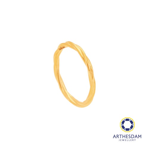 Arthesdam Jewellery 916 Gold Double Twist Ring