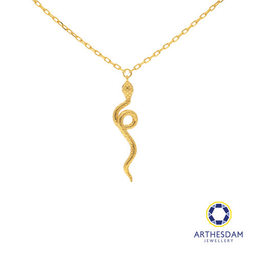 Arthesdam Jewellery 916 Gold Luxury Snake Necklace