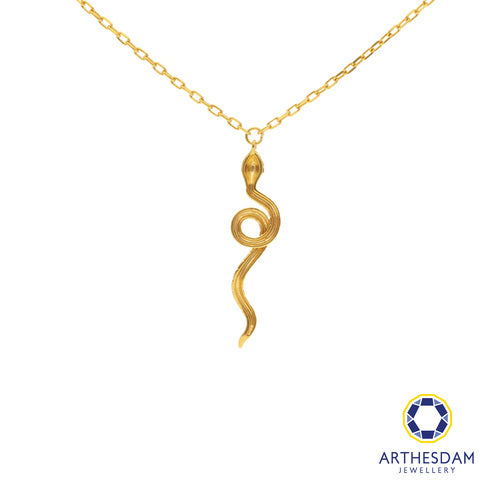 Arthesdam Jewellery 916 Gold Luxury Snake Necklace