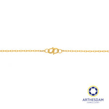 Load image into Gallery viewer, Arthesdam Jewellery 916 Gold Loopy Snake Necklace
