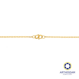 Arthesdam Jewellery 916 Gold Loopy Snake Necklace