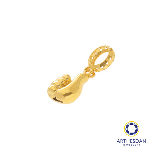 Arthesdam Jewellery 916 Gold Thumbs Up Charm