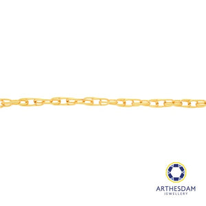 Arthesdam Jewellery 916 Gold Link Chain Bracelet