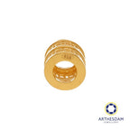 Arthesdam Jewellery 916 Gold Barrel Lucky Coin Charm/Pendant