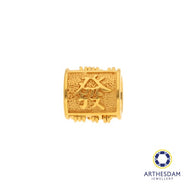 Arthesdam Jewellery 916 Gold Barrel Abacus 發 Charm/Pendant