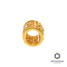 Load image into Gallery viewer, Arthesdam Jewellery 916 Gold Barrel Abacus 發 Charm/Pendant
