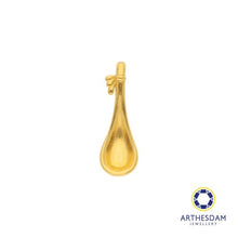 Load image into Gallery viewer, Arthesdam Jewellery 916 Gold Auspicious Spoon Pendant
