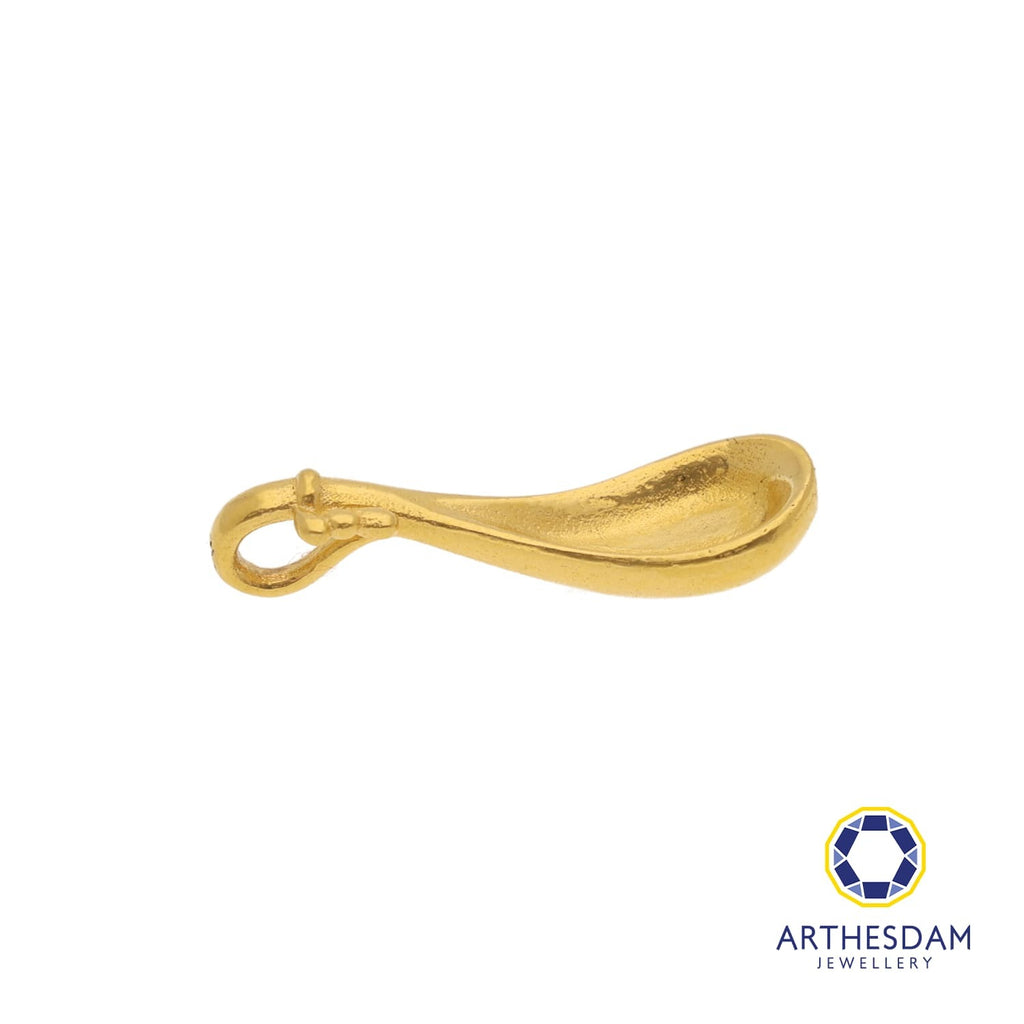 Arthesdam Jewellery 916 Gold Auspicious Spoon Pendant