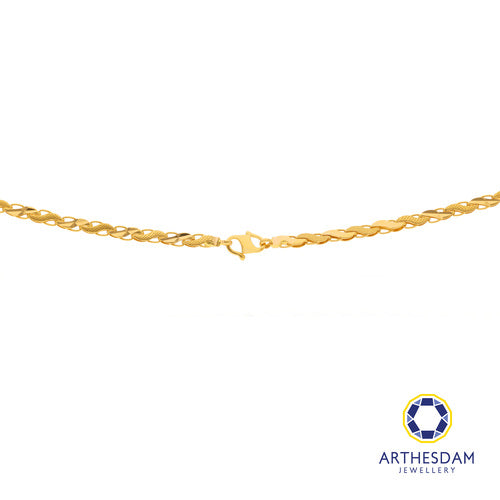 Arthesdam Jewellery 916 Gold S Leaf Design Chain