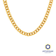 Arthesdam Jewellery 916 Gold Classic Modern Cowboy Chain