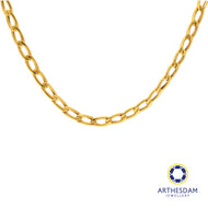 Arthesdam Jewellery 916 Gold Classic Oval Cowboy Chain