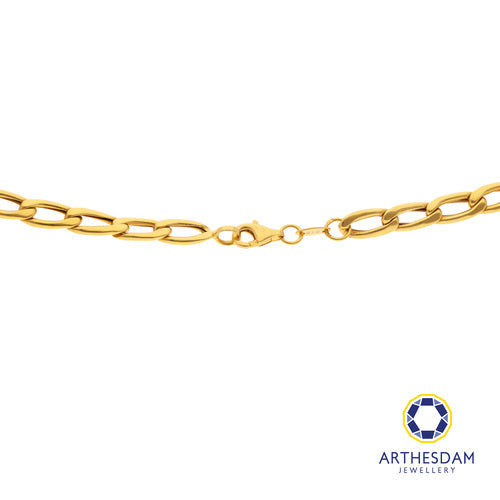 Arthesdam Jewellery 916 Gold Classic Oval Cowboy Chain