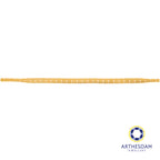 Arthesdam Jewellery 916 Gold Square Snake Bracelet