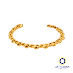 Arthesdam Jewellery 916 Gold Infinity Cowboy Bracelet